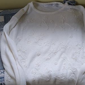Beaded sweater